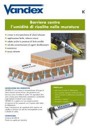 IC Barriera contro l`umidit&agrave; di risalita nelle murature