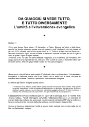 umiltà nel Nuovo Testamento