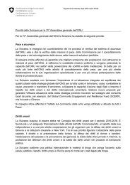 Priorità della Svizzera per la 70a Assemblea generale dell`ONU