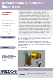 Riscaldamento immediato di liquidi e gas