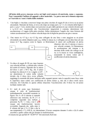 m All`inizio della prova ciascuno scriva sui fogli avuti numero di