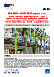 Tour Stati Uniti d`America North South Essential con voli dai