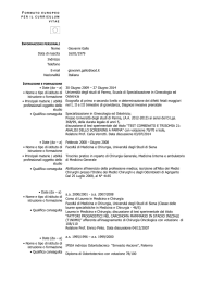 Dr. Giovanni Gallo - Azienda Ospedaliera di Desenzano del Garda