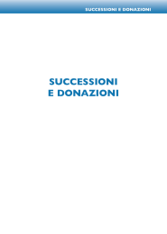 successioni e donazioni