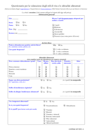 Questionario INRAN