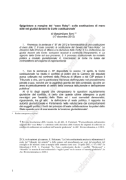 Spigolature a margine del “caso Ruby”: sulla costituzione di mero