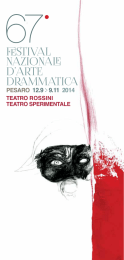 FESTIVAL NAZIONALE d`ARTE DRAMMATICA