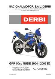 GPR 50cc NUDE 2004 - 2005 E2