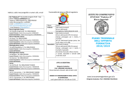 ISTITUTO COMPRENSIVO STATALE “Federico II” Rocca Imperiale