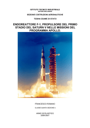 “Endoreattore F-1, propulsore del primo stadio del Saturn V”.