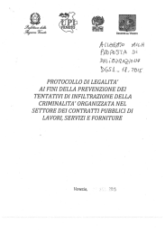 Protocollo Legalità