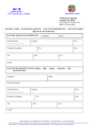 segnalazione (sg) suggerimento (en) encomio