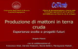 Produzione di mattoni in terra cruda