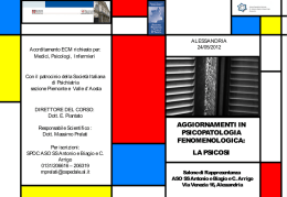Diapositiva 1 - Ospedale di Alessandria