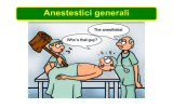 Anestestici generali - Facoltà di Medicina e Chirurgia