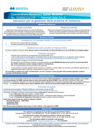 Istruzioni Pratiche di Rimborso - Associazione Nazionale Magistrati