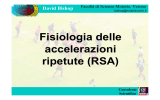Fisiologia delle accelerazioni ripetute (RSA)