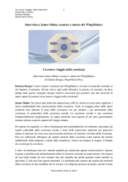 Intervista a James Mahu, creatore e autore dei WingMakers Un