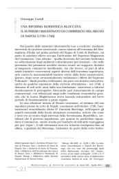 il Supremo Magistrato di Commercio nel Regno di Napoli