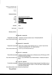 Curriculum Vitae di Antonia Mariana Muschio Schiavone