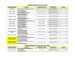 Bank Account numbers (CIJOC)