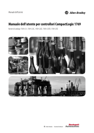 Manuale dell`utente per controllori CompactLogix 1769