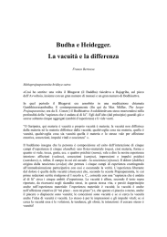 Buddha e Heidegger