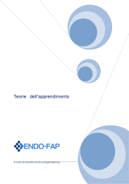 ENDOFAP - Teorie dell`apprendimento