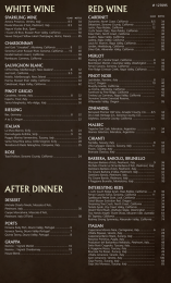 Wine - Sole Mio Ristorante