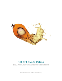 STOP Olio di Palma - dalla pianta alla tavola: nessuno è risparmiato