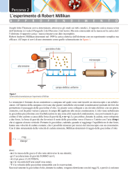 Esperimento Millikan - Simone per la scuola