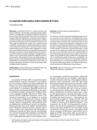 La capsula endoscopica nella malattia di Crohn Attualità