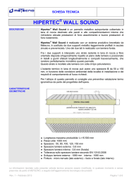 Scheda tecnica HIPERTEC WALL SOUND