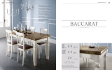 Modello: Baccarat 160x80 fisso Gambe e basamento