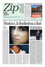 La finalissima a Bari