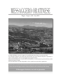 May/Jun 2015 - Messaggero Oratinese