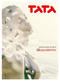 Depliant Pompe di Calore AquaTermic