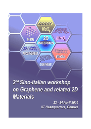 2nd Sino-Italian workshop on Graphene and related 2D Materials