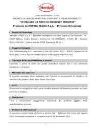 “IN REGALO UN ANNO DI MEDIASET PREMIUM” Promosso da