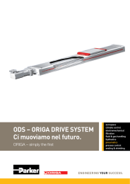 ODS – ORIGA DRIVE SYSTEM Ci muoviamo nel futuro.