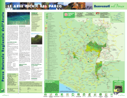 Benvenuti nel Parco LE AREE PICNIC DEL PARCO P a rco N a tu ra