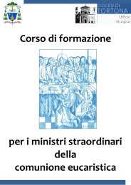 Corso di formazione per i ministri straordinari della comunione