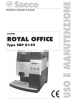 Manual tehnic expresoare Saeco Royal Office