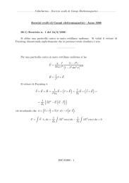 S.Barbarino - Esercizi svolti di Campi Elettromagnetici