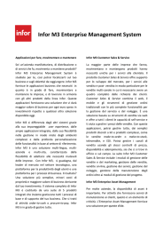 Infor M3 Enterprise Management System - Nova Milanese