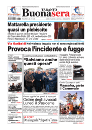 Provoca l`incidente e fugge