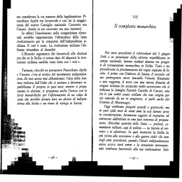 Il complotto monarchico - Istituto Gramsci Siciliano