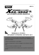 Manuale Istruzioni Quadricottero Syma X5SC