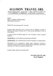 allison travel srl
