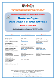 Biotecnologie: cosa sono ea cosa servono